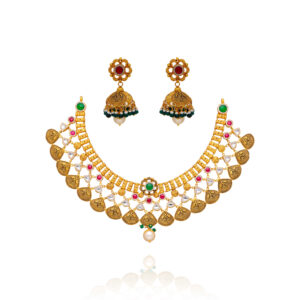 Golden Symphony Necklace Set