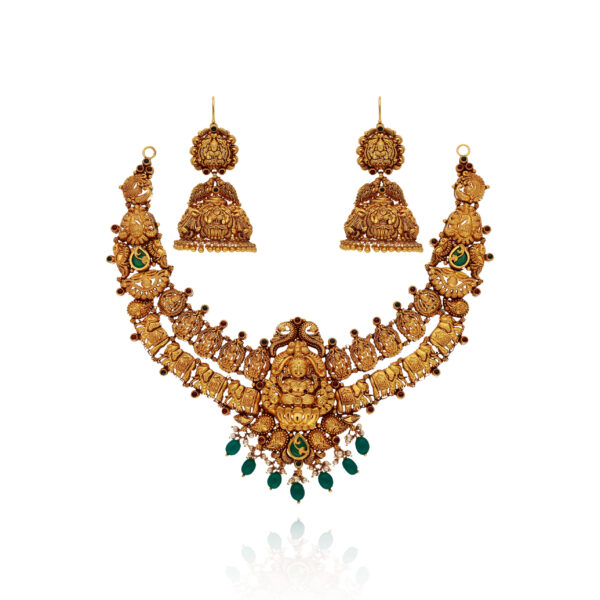 Golden Symphony Necklace Set