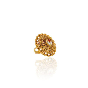 Golden Temptation Unforgettable Cocktail Ring