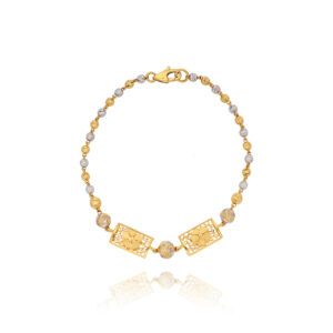 Golden Tidal Shine Bracelet for Women