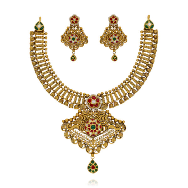 Golden Tranquil Bridal Necklace