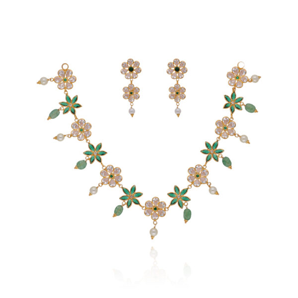 Golden Tranquility Necklace Set