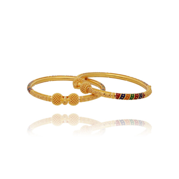 Golden Whisper Bangles