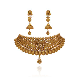 Golden Whispers Choker Set