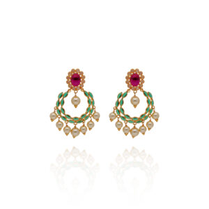 Gracefall Gleam Gold Long Earrings
