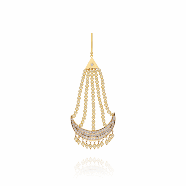 Graceful Gold Flow Jhummar