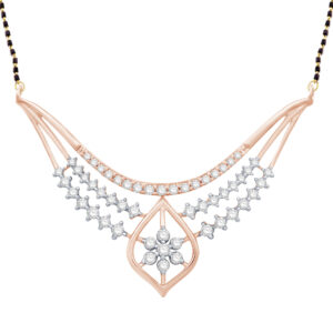 Hearts Entwined Diamond Tanmaniya Mangalsutra