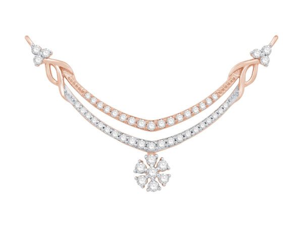 Heritage & Glamour Diamond Tanmaniya Mangalsutra