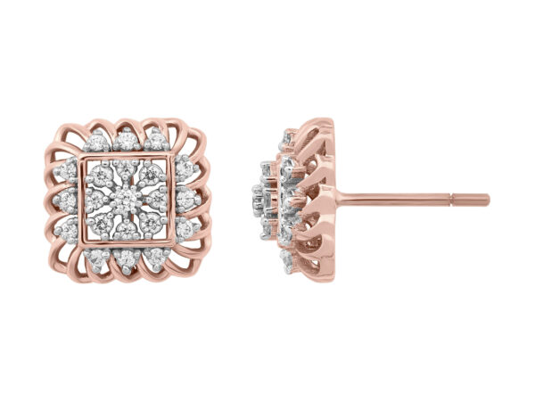 Illuminated Pathways Diamond Earring