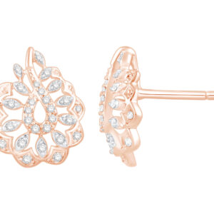 Infinity Flicker  Diamond Earring