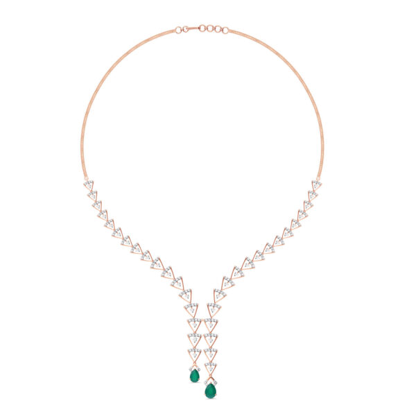 Luminous Bliss Diamond Necklace Set