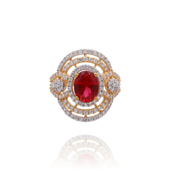 Luminous Charm Gold Ring
