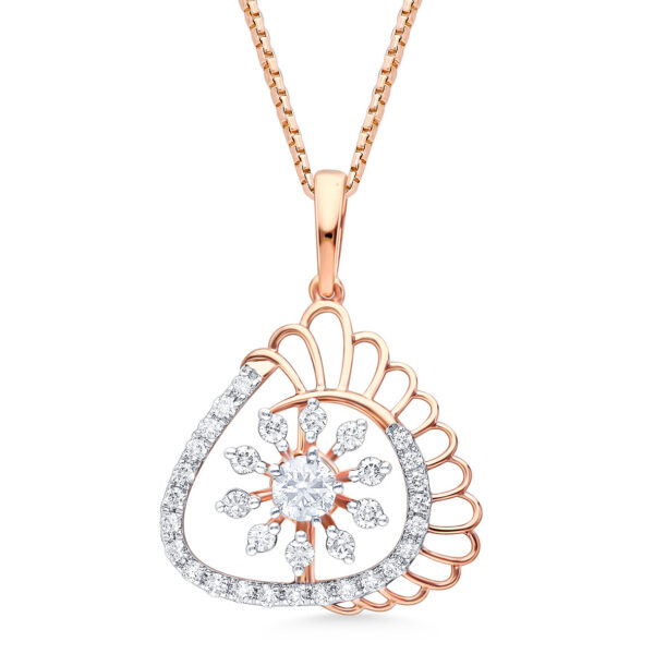 Luminous Skies Diamond Pendant Set