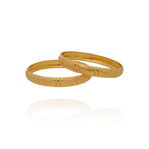 Luxe Gold Twist Bangles