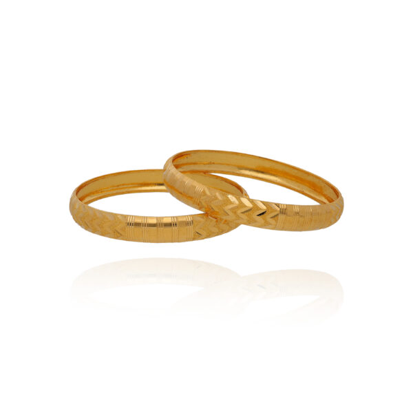 Luxe Golden Embrace Bangles
