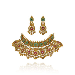 Luxe Heritage Gold Necklace Set
