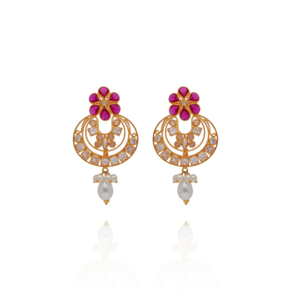Luxe Swing Gold Long Earrings
