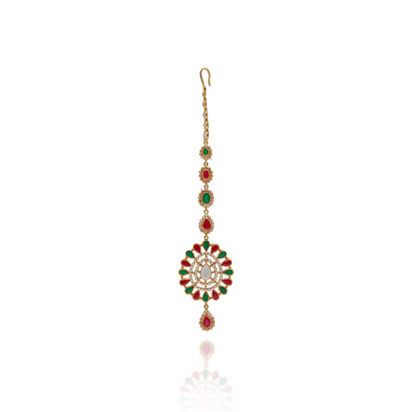 Luxura Spark Gold Maang Tikka