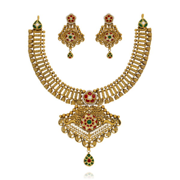 Majestic Bridal Antique Necklace