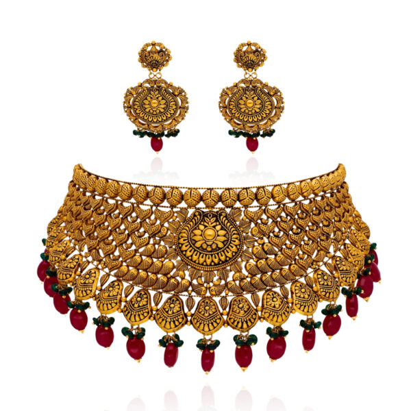 Majestic Muse Gold Choker Set