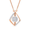 Moonbeam Mirage Diamond Pendant with Earrings