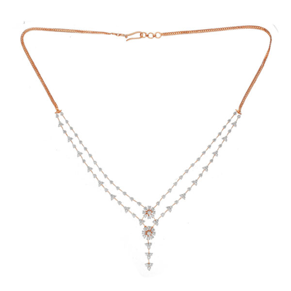 Mystical Radiance Diamond Necklace Set