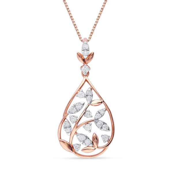 Nebula Bliss Diamond Pendant Set