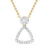 Nebula Lullaby Diamond Pendant and Earring Set