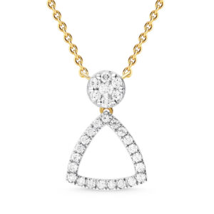 Nebula Lullaby Diamond Pendant and Earring Set