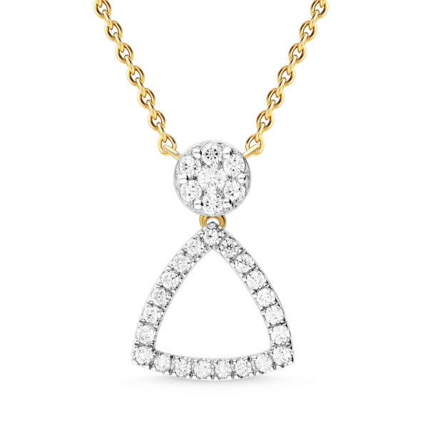 Nebula Lullaby Diamond Pendant and Earring Set