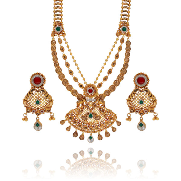 Noble Radiance Antique Gold Long Set