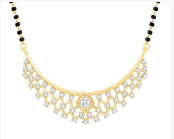 Opalescent Dreams Diamond Tanmaniya Mangalsutra