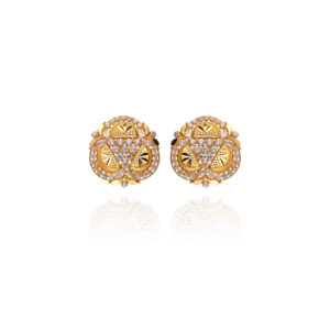 Opulent Gleam Gold Earrings