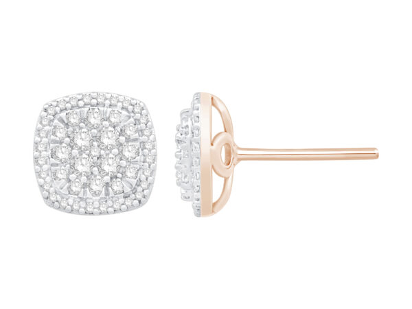 Orchid Shimmer Diamond Earring