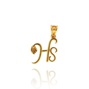 Personalized Shine Gold Pendant