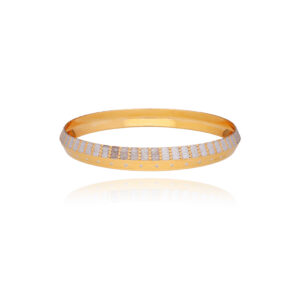 Power Aura Gold Kada for Men
