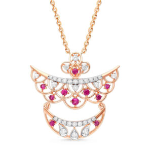 Prism of Dreams Diamond Pendant with Earring Set