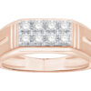 Prismatic Power Diamond Ring