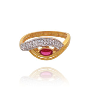 Pure Radiance Gold Ring Crafted for You