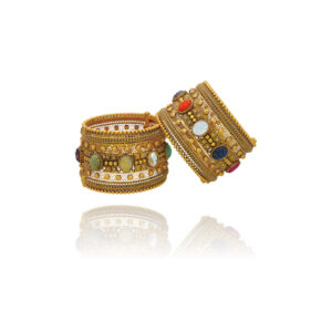 Queen's Grace Gold Bangles