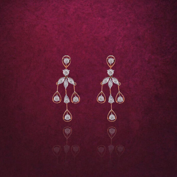 Radiance Bloom Diamond Earrings