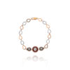 Radiant Arc Diamond Bracelet