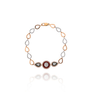 Radiant Arc Diamond Bracelet