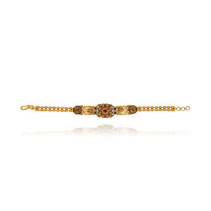 Radiant Flow Gold Tennis Bracelet for Women