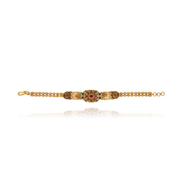 Radiant Flow Gold Tennis Bracelet for Women