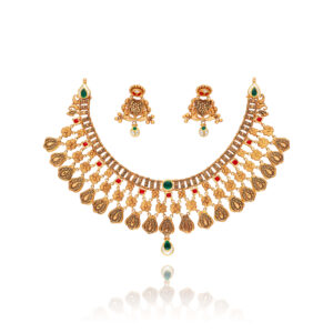 Radiant Twilight Gold Necklace Set