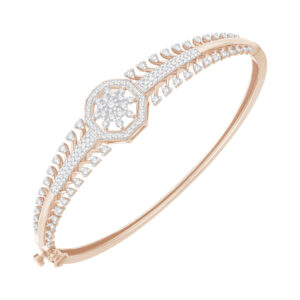 Radiant Whirlwind Diamond Bangle