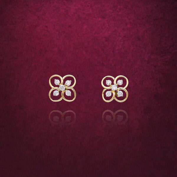 Radiant Whispers Diamond Earrings