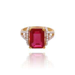 Radiate Elegance Effortlessly  Gold Ring