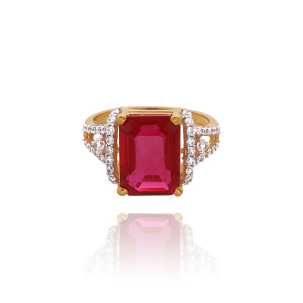 Radiate Elegance Effortlessly  Gold Ring